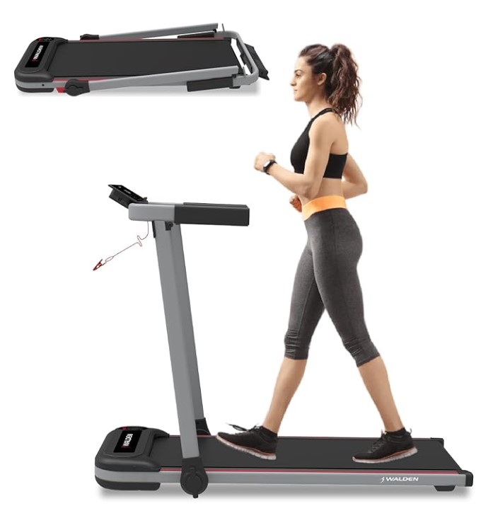 F2800DE Electric Folding Home Treadmill 1-2.5 CV 12 Preset Programmes LCD Display 1-10 km/h